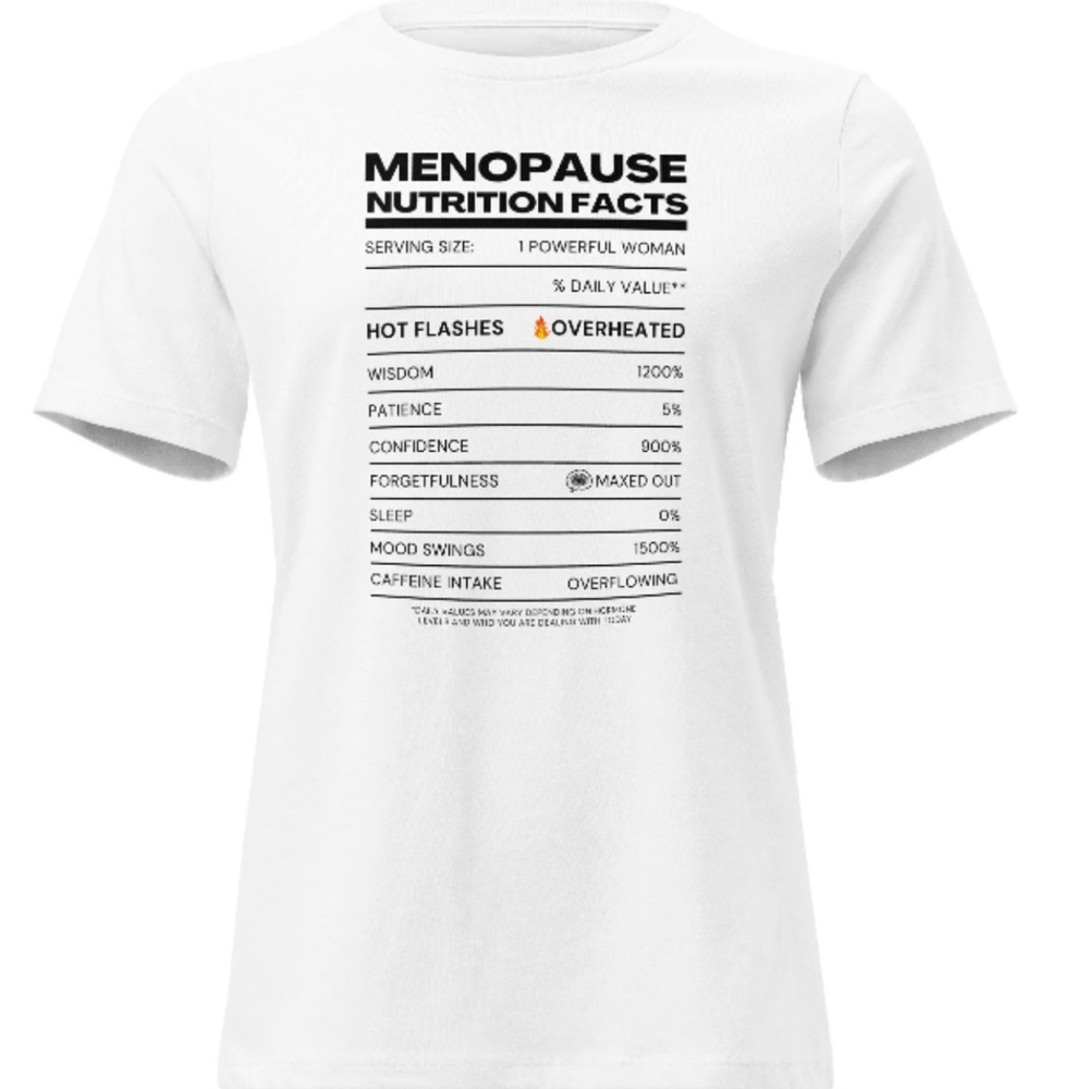 Menopause Graphic tee